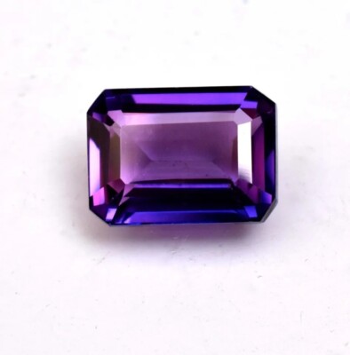 Sapphire Emerald Cut 7-9 Ct Purple Pink Natural Ceylon Certified Loose Gemstone