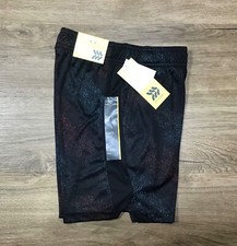 Boys  Moisture Wicking Flexible Drawstring Lightweight Training Shorts Black S