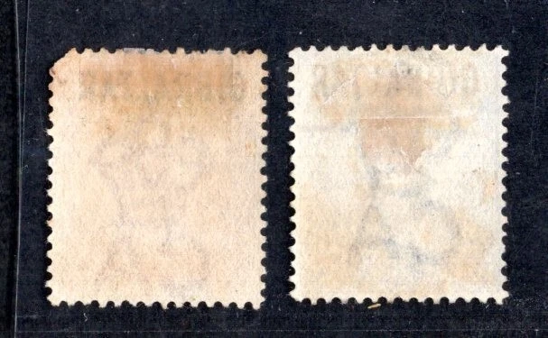 ГИБРАЛТАР 1886 ПЕРВЫЕ ВЫПУСКИ КОРОЛЕВА ВИКТОРИЯ S.G. #4-5 КАК НОВЫЙ БЕЗ ЖЕВАТЕЛЬНОЙ РЕЗИНКИ - Изображение 2 из 2