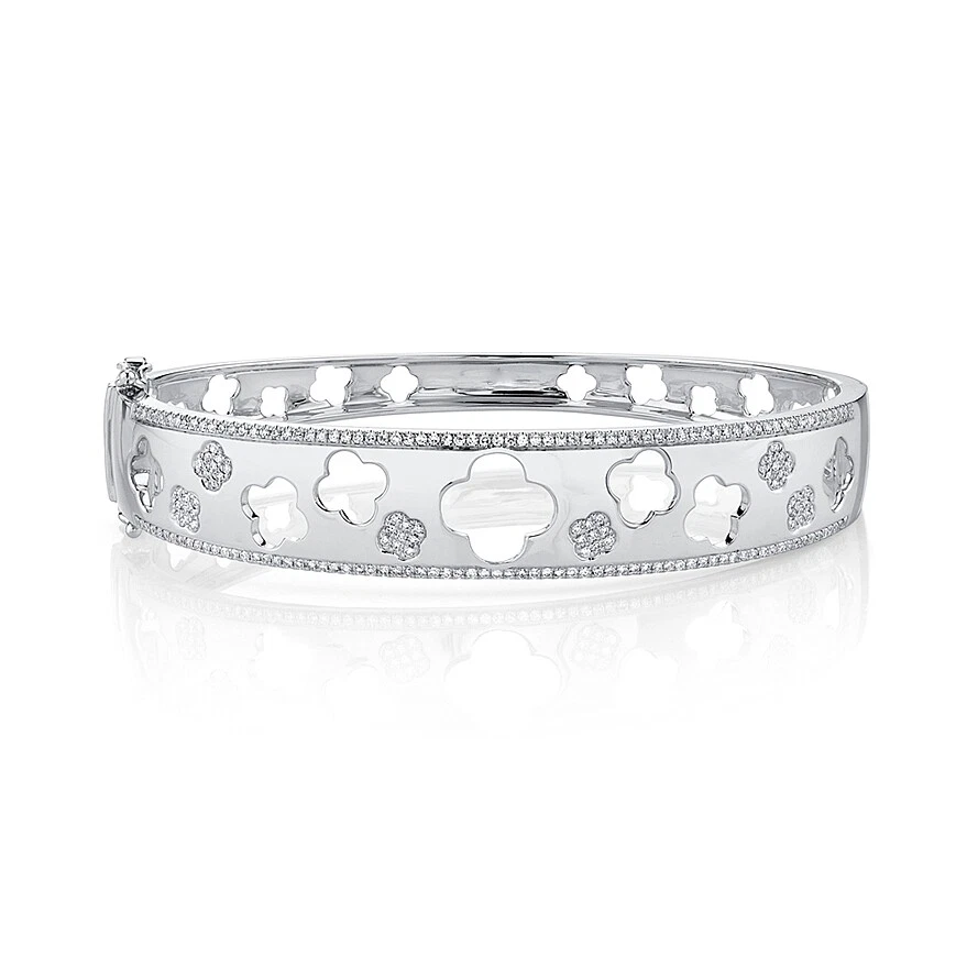 White gold bangle clearance womens