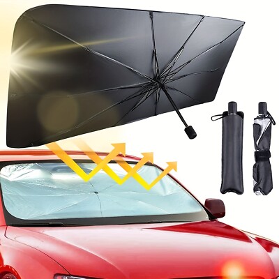 Foldable Umbrella Sunshade Automobile Windshield Sunshade Car Front Window