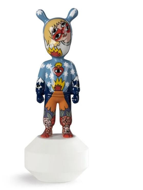 工芸品 01007747lladroThe Guest Ricardo Cavolo Lladrò Figurine Figurine The Guest by Ricardo Cavolo