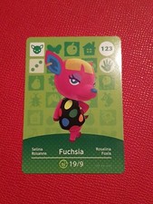 FUCHSIA ANIMAL CROSSING AMIIBO SERIES 2 CARD #123 TRACKED AU POST geniuine
