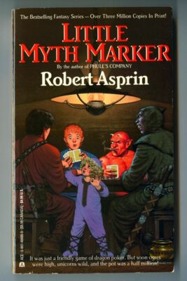 LITTLE MYTH MARKER by Robert Asprin! Vintage ACE Paperback! MYTH Adventures #6!