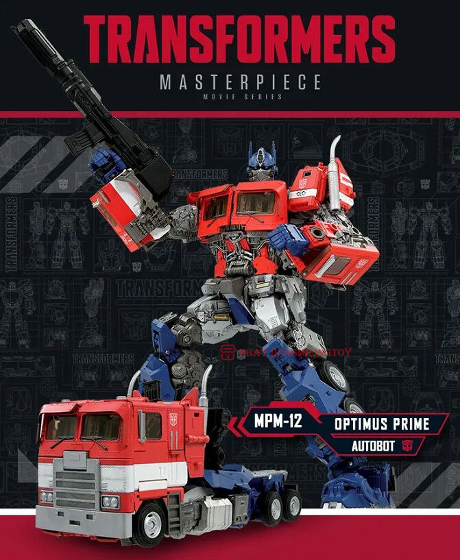 Transformers Masterpiece Movie MPM-12 Optimus Prime Toy Action 