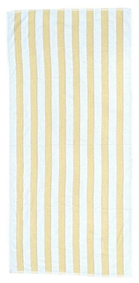 Toallas de playa/piscina Hotel Cabana 30x70 pulgadas, rayas de piña, 100 % algodón, paquete de 3 Foto 2 de 4