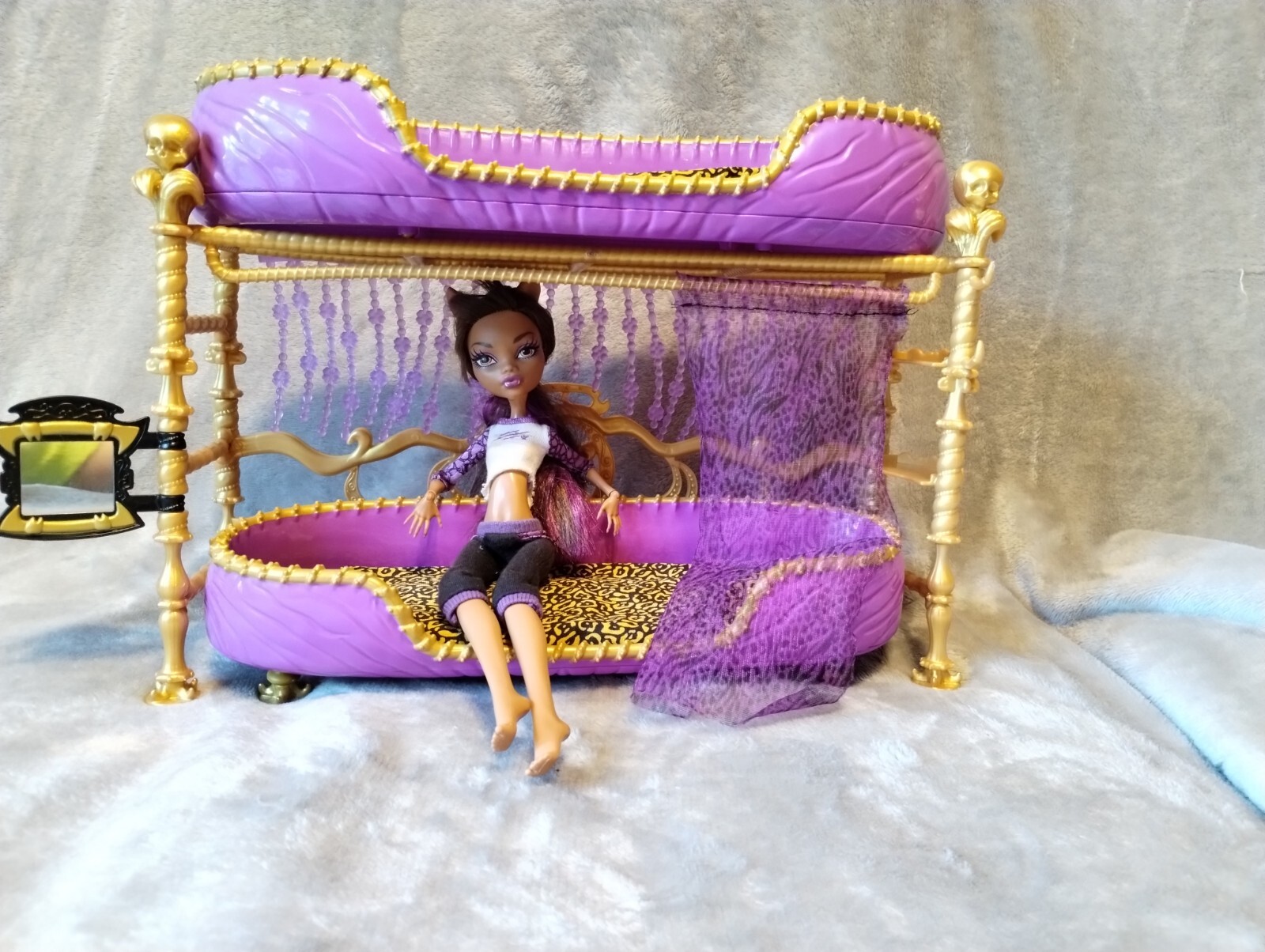 Mattel Monster High Clawdeen Wolf Bedroom Playset | eBay