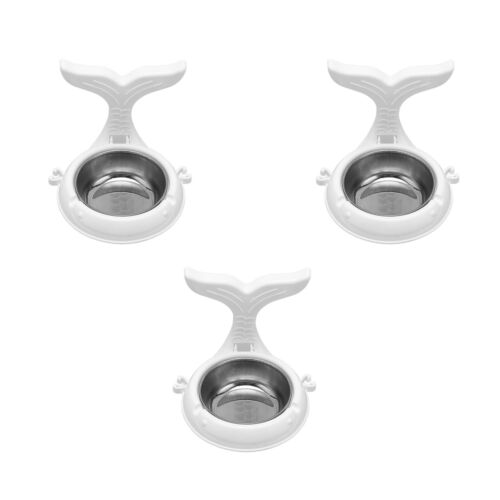 3Pcs Wall Mounted Ashtray Whale Shape Punch Waterproof Separate Design REL - Picture 1 of 24