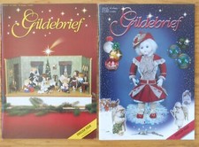 2 Vintage Gildebrief Doll Magazines English 2003, 2005 Christmas Patterns
