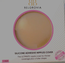 Realistic Nipple Cover Belgrovia Reusable Silicone Adhesive ,washable ,reusable