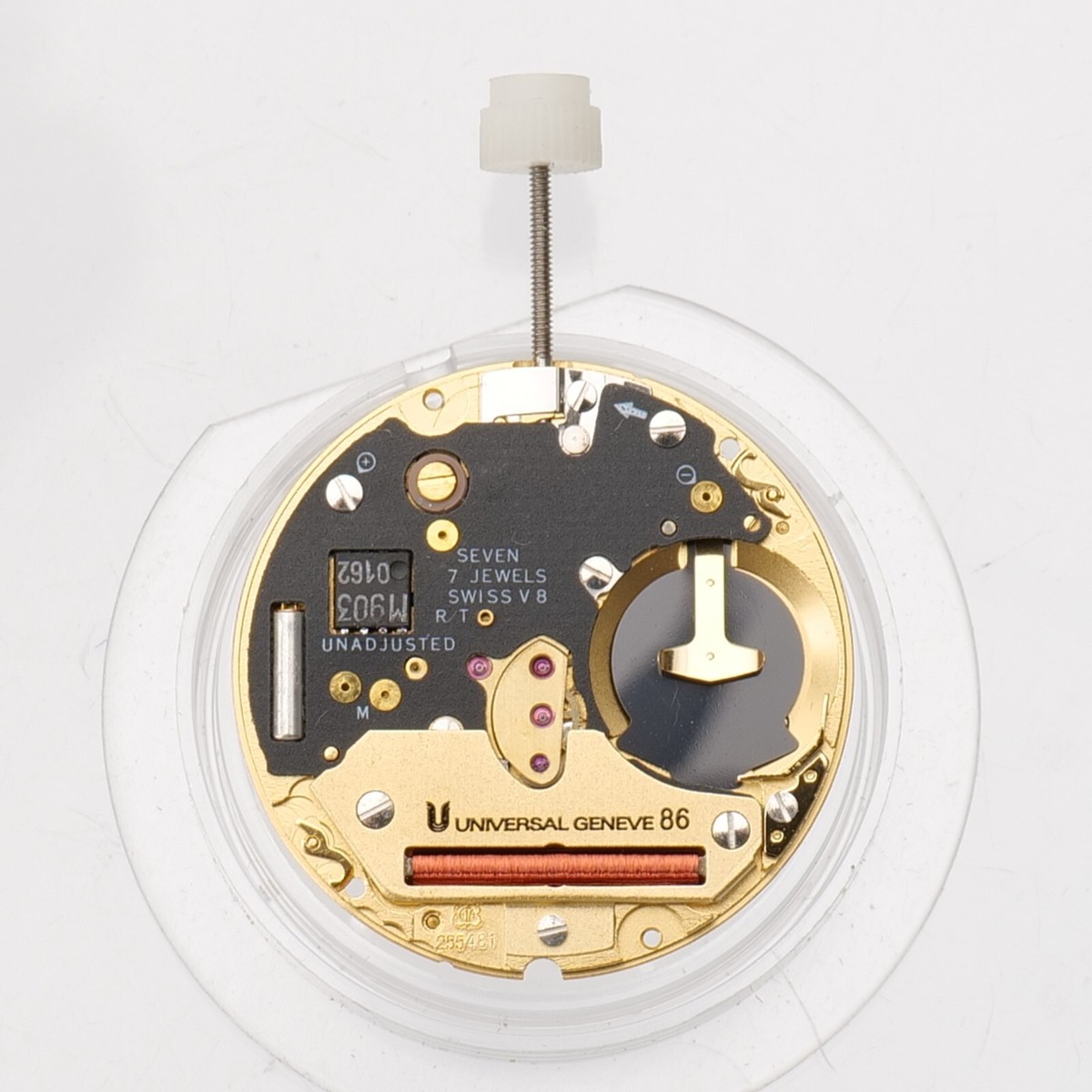 ETA 255.481 Universal Geneve Caliber 86 New Quartz Wristwatch