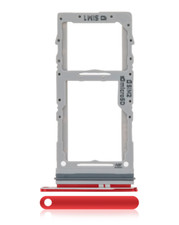 Dual Sim Card Tray For Samsung Galaxy S20 / S20 Plus / S20 Ultra 5G Cosmic Red 