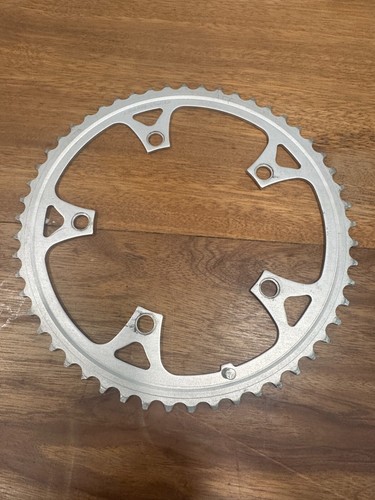 Vintage Shimano 53t Chainring 5 bolts 130mm BCD BMX ROAD - Picture 6 of 8