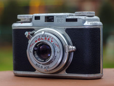 Vintage Bolsey 35mm Rangefinder Camera with Wollensak 44mm f/3.2