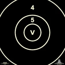 (10x) Official ICFRA 600YD Int' Match Target Repair Centers [21" x 21"]