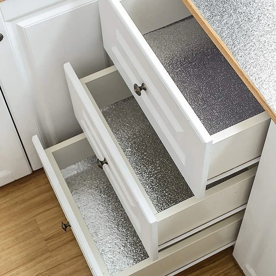 Pegatina De Pared Multifuncional Para Cocina, Papel De Aluminio Impermeable NEW - Image 3 of 4