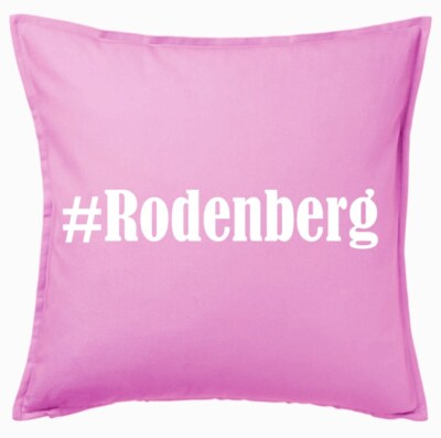 #Rodenberg Kissenbezug Pink Ich Liebe Rodenberg 135748