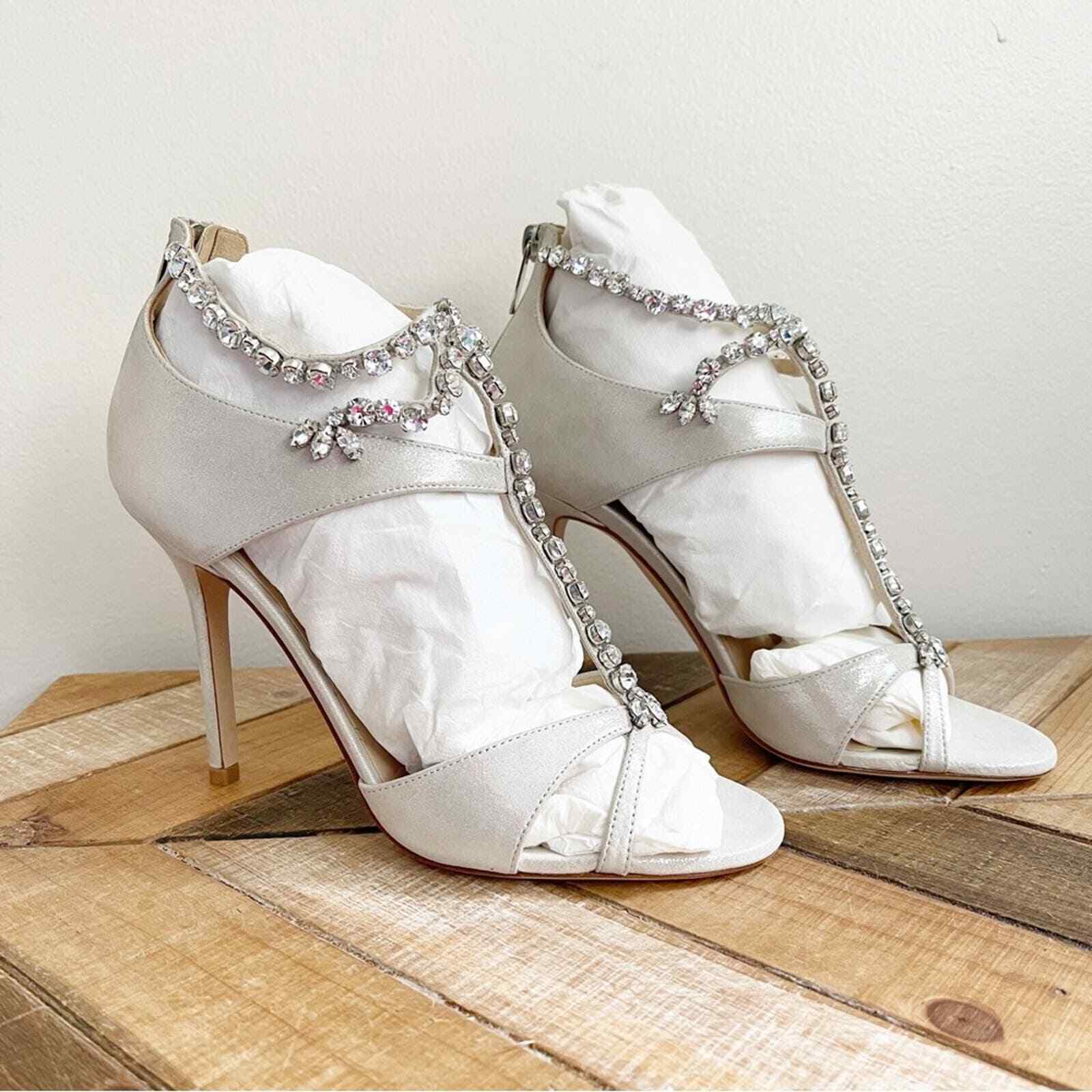 Jimmy Choo Faiza Crystal Sandals