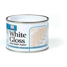 151 Coatings White Gloss Non Drip Paint 180ml