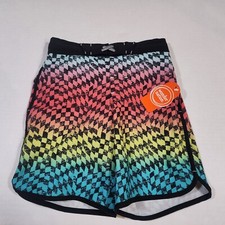 Wonder Nation Swim Shorts Trunk Quick Dry UPF 50 Size S 6-7