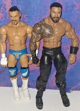 WWE Roman Reigns & Angel Garza Mattel Elite Action Figure Wrestling WWF NXT