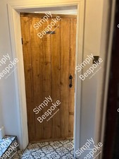 MADE TO MEASURE DOORS 30mm RUSTIC PLANK COTTAGE BARN STYLE DOORS TO ORDER PINE