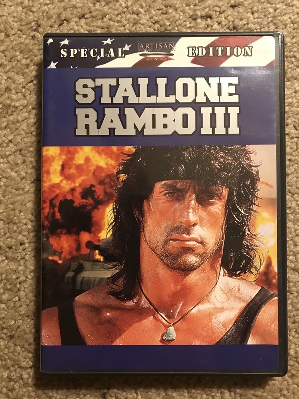 Rambo III (1988) DVD, 2003, 2-Disc Set, Special Edition - Sylvester Stallone VCG