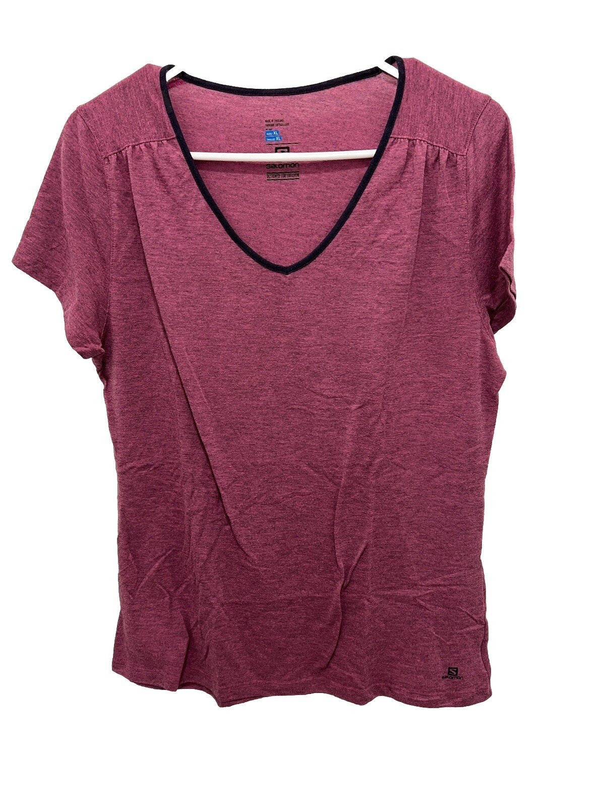 Salomon T Shirt Donna XL Active Pelle Avanzata Active Rosa Secca