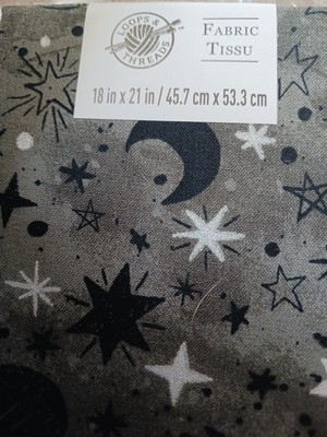 Loops & Threads Fabric Tissu 18 in x 21 in 3 Pack 10631291 Fab Gray New