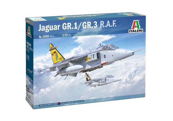 Sepecat Jaguar Gr.1-3 Raf R.A.F. Fighter 1:72 Kunststoff Modell Kit Italeri-image