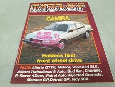 Aug 1982 MODERN MOTOR Mag CAMIRA Alfa GTV6 Rover vs BMW Patrol Charade VOLVO etc