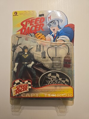 Vintage ReSaurus Speed Racer Captain Terror Action Figure 1999 Series 1 Captain