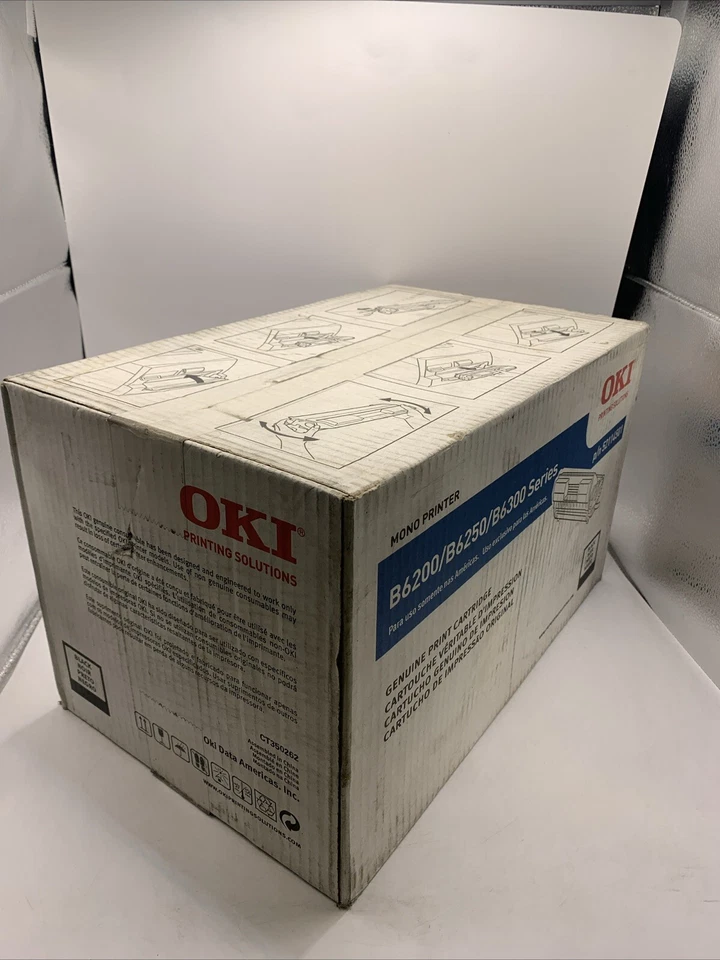 Cartucho de tóner sellado GENUINO OKI B6300 ALTA CAPACIDAD 52114501 OEM Foto 3 de 3