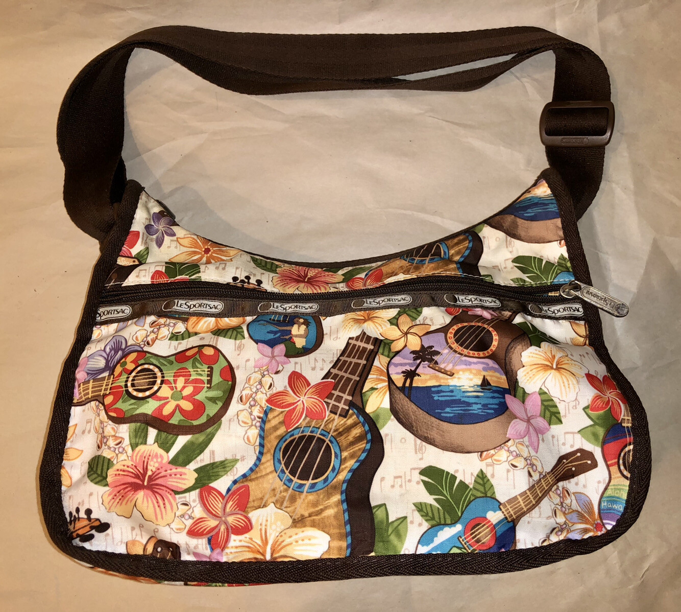 LeSportSac HAWAII EXCLUSIVE Print Classic Hobo Bag Everyday Adjustable