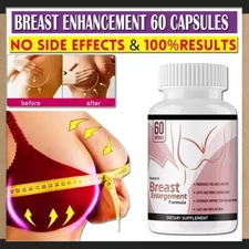 Classic: STRONGEST Breast Enhancement Bigger Bust Supplement boob 60 pills