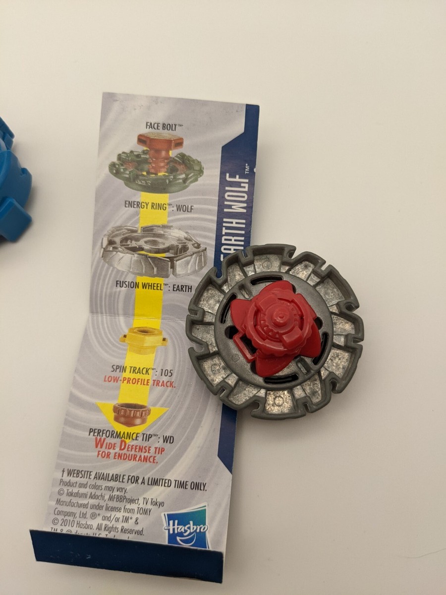 Beyblade Metal Fusion Earth Wolf 105WD set | eBay