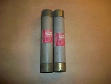 2pc Bussmann Super Lag Fuse RES-50 Renewable Fuse 50AMP USED