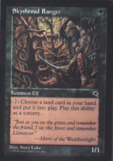 Skyshroud Ranger - Tempest: #256, Magic: The Gathering Nm R109