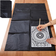 5 Sheets Large Carbon Paper for Tracing 20.3 x 36 Inch Graphite Transfer Paper W