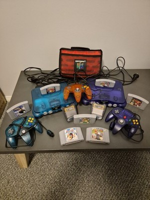 Nintendo64 セット Rare Nintendo 64 Funtastic Bundle - Ice Blue & Grape Purple