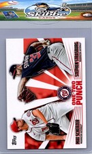 2023 Topps #12P-16 Max Scherzer / Stephen Strasburg One-Two Punch