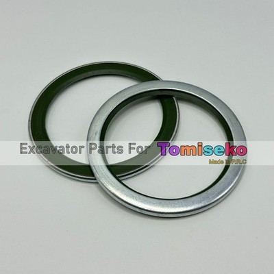 VAY 2pcs Dust Seal Ring 80x100x6MM(ID*OD*H) For Excavator Bucket Bushing Pin