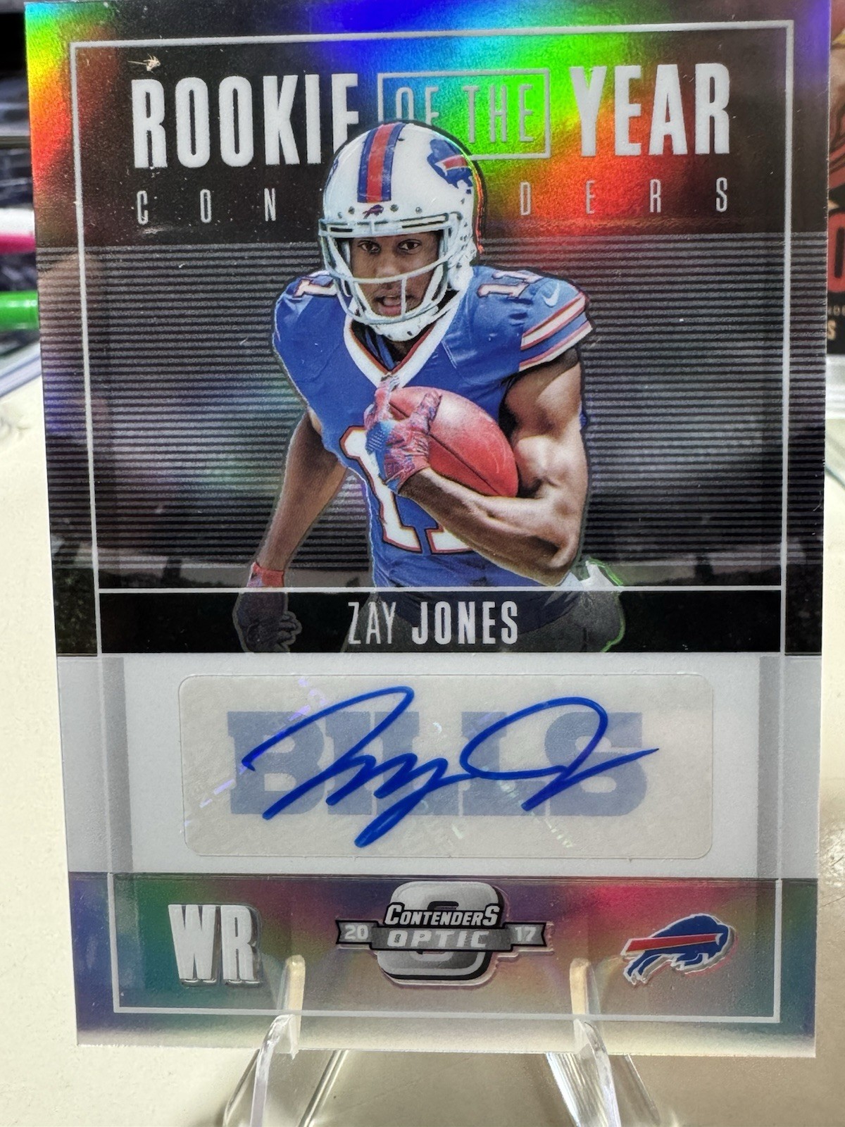 Zay Jones 2017 Optic #159 Rated Rookies Autographs /150 Price