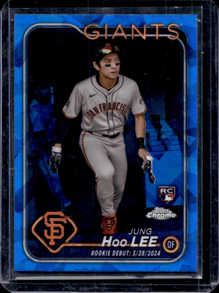 2024 Topps Chrome Update Sapphire Jung Hoo-Lee RC Rookie #USCS343 Giants