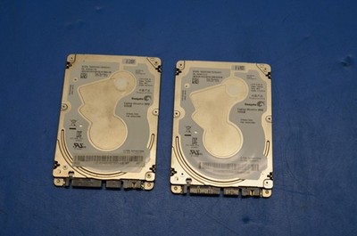 lot of 2 Seagate ultrathin HHD hard drives 500GB for laptops