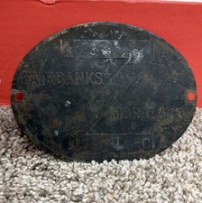 FAIRBANKS MORSE 3hp Z BRASS Serial Name Tag Hit Miss Engine Magneto Steam NICE!