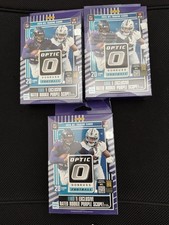 2025 Panini Donruss Optic Football Hanger Box Lot of 3 New Factory Sealed Cards