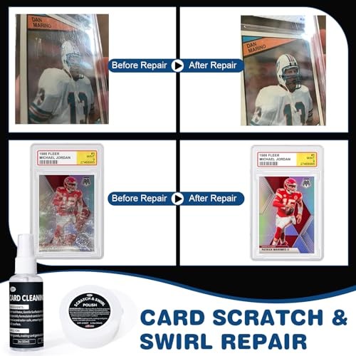 Trading Card Cleaning Kit – Boost Grading Score & Restore Collectible Value | 