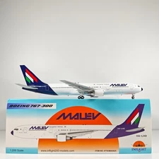 1:200 InFlight MALEV B767-300​ HA-LHD​ Passenger Airplane Diecast Plane Model