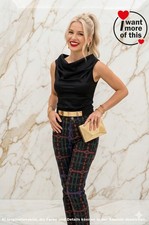 Just Cavalli · Jeans elasticizzati fantasia etnica · Pantaloni pantaloni 27 DE 40 · Lusso